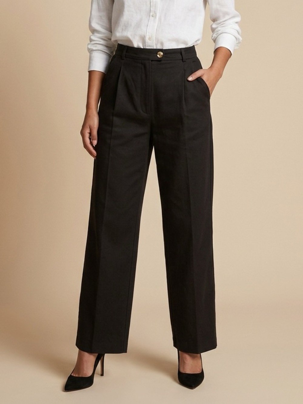 ST. JOHN | Black Trouser Career pants Sz 6